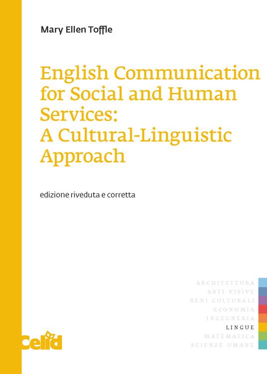 English communication for social and human services: a cultural-linguistic approach - Mary Ellen Toffle - copertina