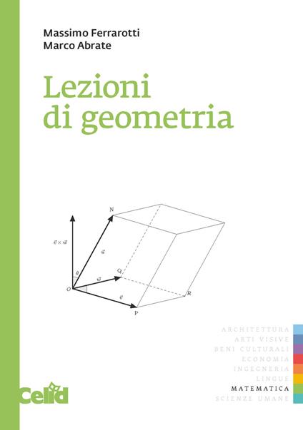 Lezioni di geometria - Massimo Ferrarotti,Abrate Marco - copertina