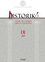 Historiká. Studi di storia greca e romana (2019). Vol. 9