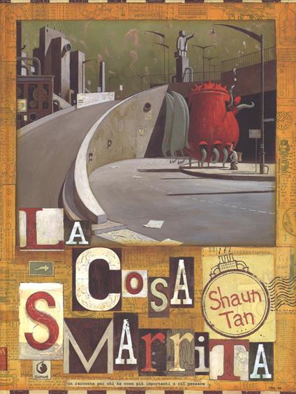 La cosa smarrita - Shaun Tan - copertina