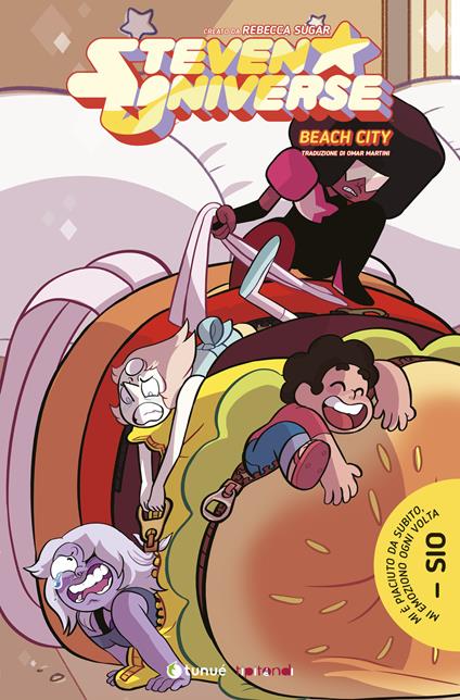 Beach city. Steven Universe - Jeremy Sorese,Rebecca Sugar - copertina