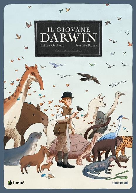 Il giovane Darwin - Fabien Grolleau,Jérémie Royer - copertina