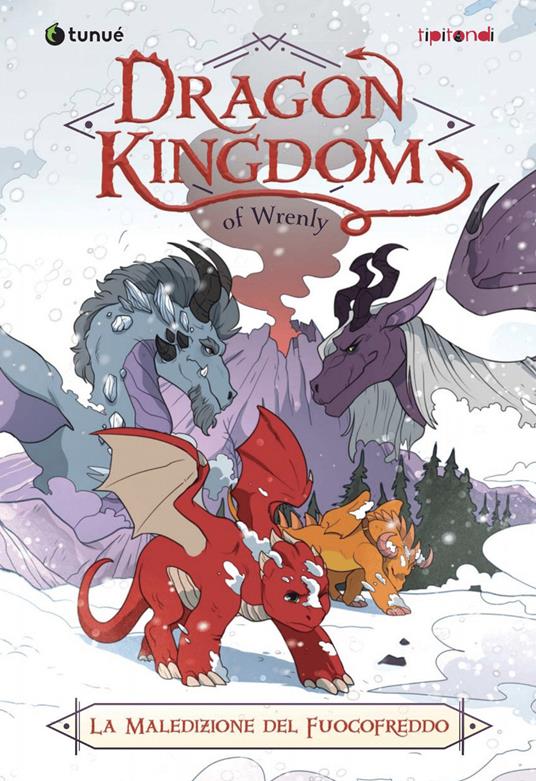 La maledizione del fuoco freddo. Dragon kingdom of Wrenly. Vol. 1 - Jordan Quinn - copertina