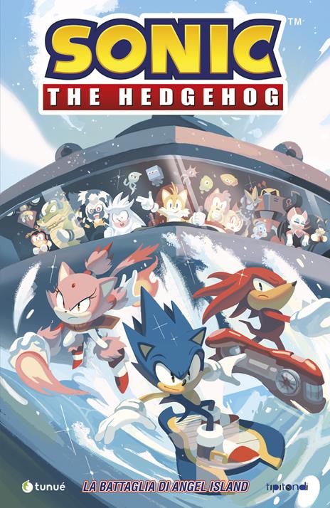 Sonic The Hedgehog. Vol. 3: La battaglia di Angel Island - Ian Flynn - copertina