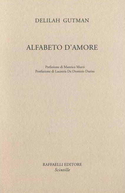 Alfabeto d'amore - Delilah Gutman - copertina