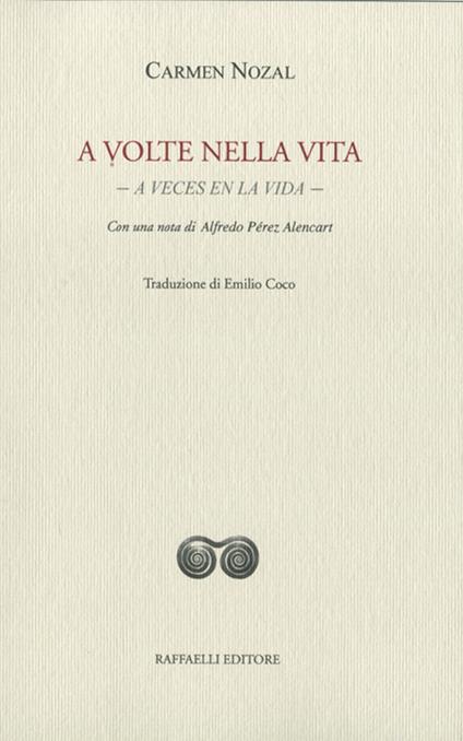 A volte nella vita-A veces en la vida - Carmen Nozal - copertina