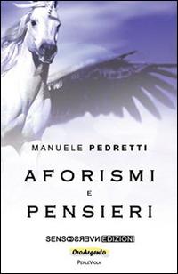 Aforismi e pensieri - Manuele Pedretti - copertina