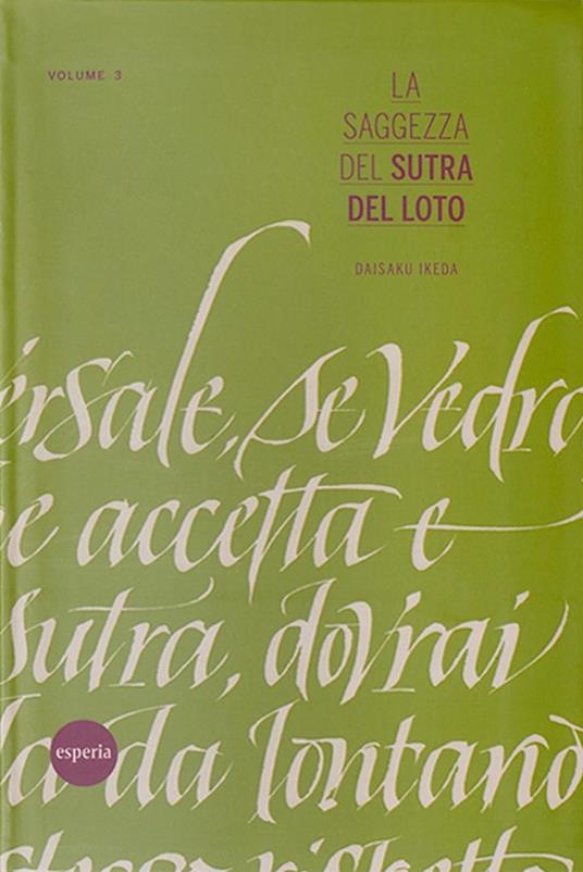 La saggezza del sutra del loto. Vol. 3 - Daisaku Ikeda - copertina