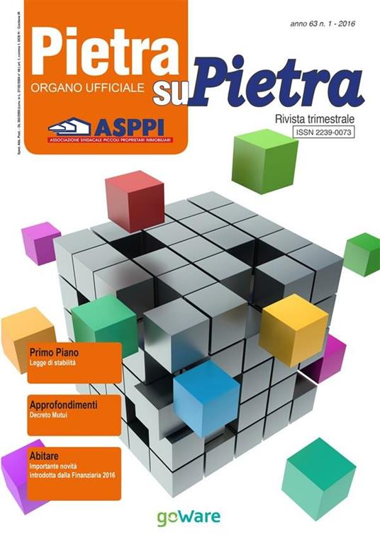 Pietra su pietra (2016). Vol. 1 - AA.VV. - ebook