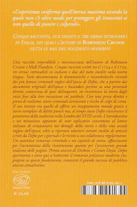 I peggiori criminali del nostro tempo - Daniel Defoe - 2