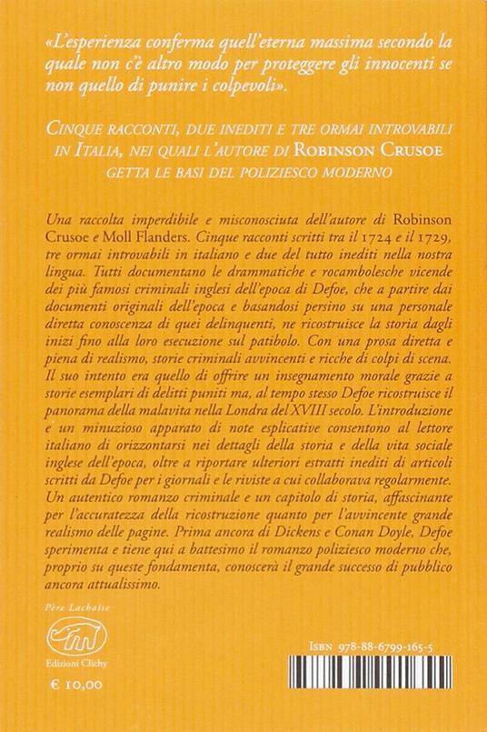 I peggiori criminali del nostro tempo - Daniel Defoe - 2