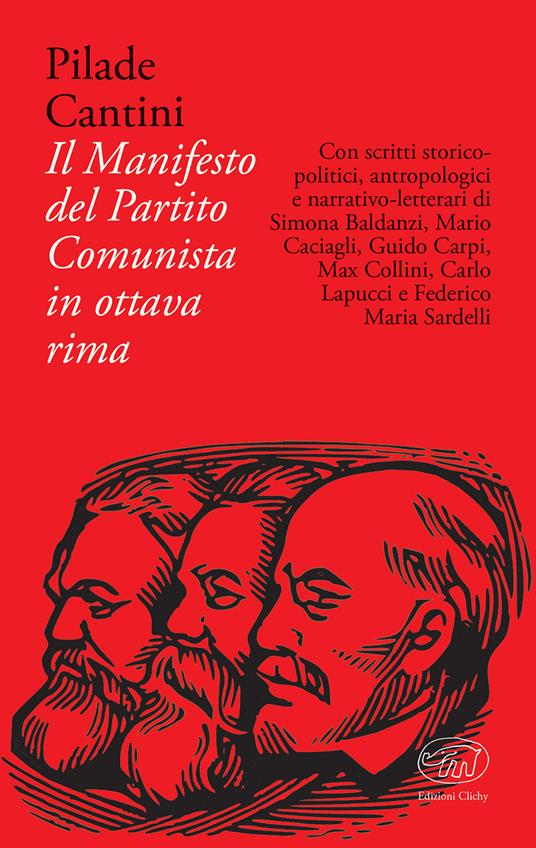 Il Manifesto del Partito Comunista in ottava rima - Pilade Cantini - copertina