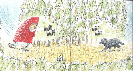 Un lupo nella neve. Ediz. a colori - Matthew Cordell - 3