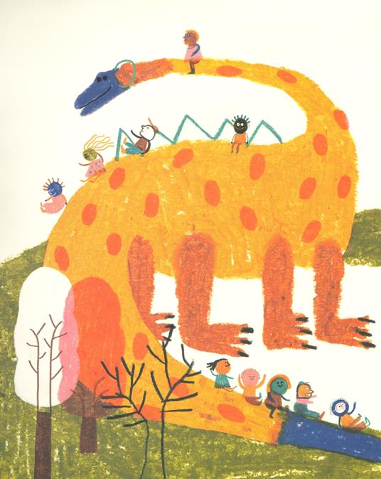 È arrivato un dinosauro. Ediz. a colori - Elena Levi,Giulia Pastorino - 2