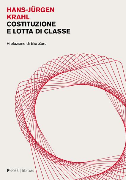 Costituzione e lotta di classe - Hans-Jürgen Krahl - copertina