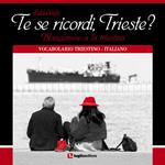 Te se ricordi, Trieste? Blangemose a la triestina. Vocabolario triestino-italiano