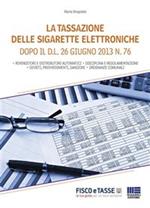 La tassazione delle sigarette elettroniche