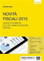 Novità fiscali 2015
