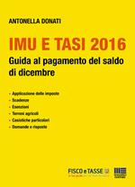 IMU E TASI 2016. Guida al pagamento del saldo di dicembre