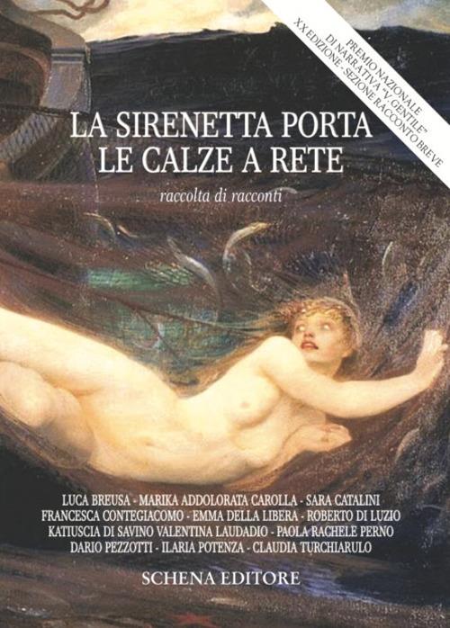 La sirenetta porta le calze a rete - copertina