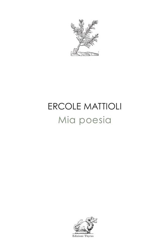 Mia poesia - Ercole Mattioli - copertina