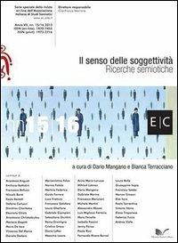 Il senso delle soggettività. Ricerche semiotiche. atti Congresso AISS 2013 - Dario Mangano,Bianca Terracciano - copertina