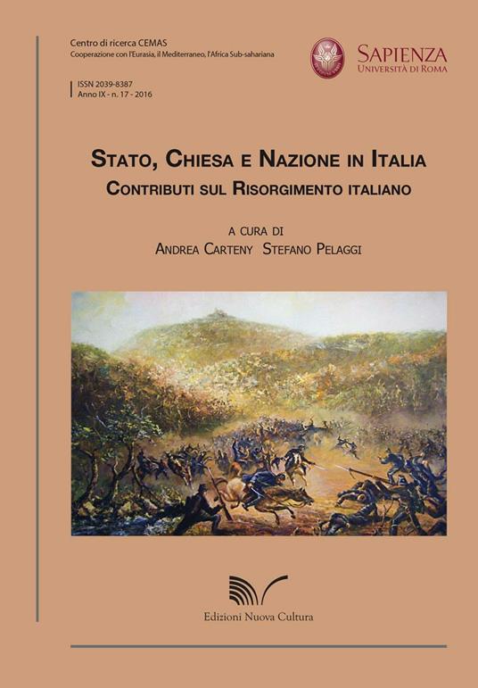Stato, Chiesa e Nazione in Italia. Contributi sul Risorgimento italiano - copertina