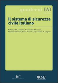 Il sistema di sicurezza civile italiano - copertina