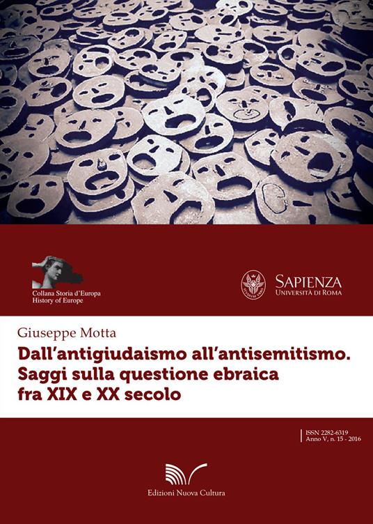 Dall'antigiudaismo all'antisemitismo. Saggi sulla questione ebraica fra XIX e XX secolo - copertina
