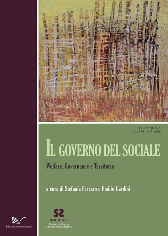 Il governo del sociale. Welfare, governance e territorio - copertina