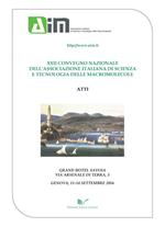 Atti del 22º Convegno nazionale AIM (Genova, 11-14 settembre 2016)