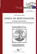 Jorge de Montemayor poesía escogida y géneros poéticos cancioneriles