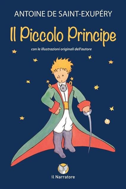 Il Piccolo Principe - Antoine de Saint-Exupéry - copertina