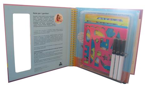 Stencil. Imparare con l'arte. Piccolo artista. Ediz. illustrata. Con gadget - Mandy Stanley - 3