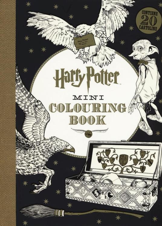 Harry Potter mini colouring book. Ediz. illustrata - copertina