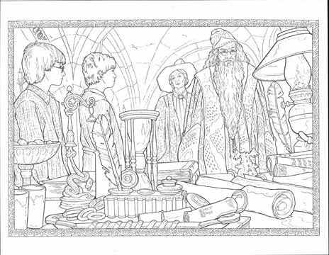 Harry Potter maxi colouring book. Ediz. illustrata - 5