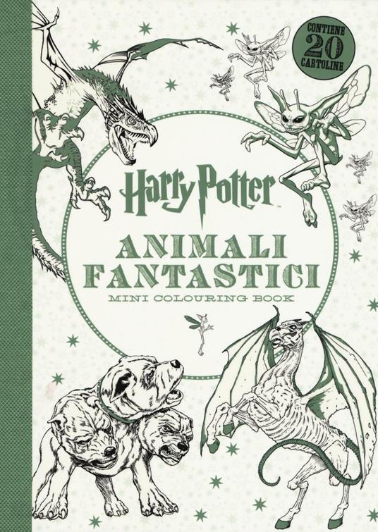 Harry Potter. Animali fantastici. Mini colouring book. Ediz. illustrata - copertina