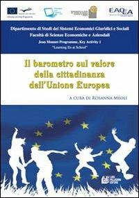Il barometro sul valore della cittadinanza dell'Unione Europea - Rosanna Meoli - copertina