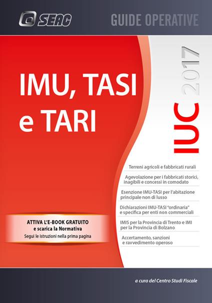 IMU, TASI e TARI 2017 - Centro studi fiscali - copertina