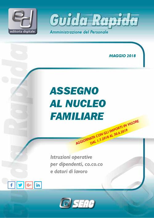 Assegno al nucleo familiare - copertina