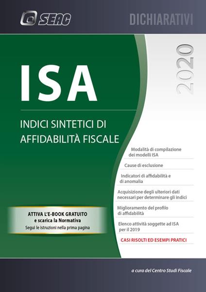 ISA 2020. Indici sintetici di affidabilità fiscale - copertina
