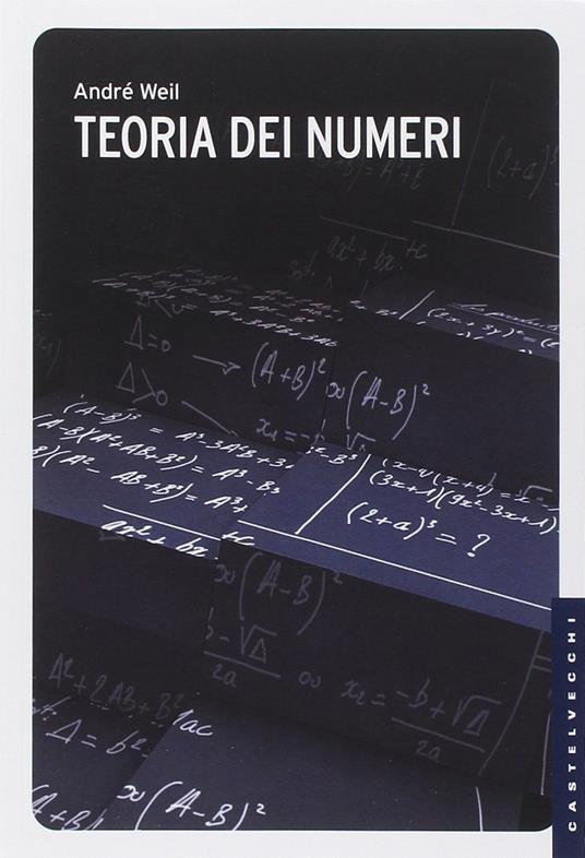 Teoria dei numeri - André Weil - copertina