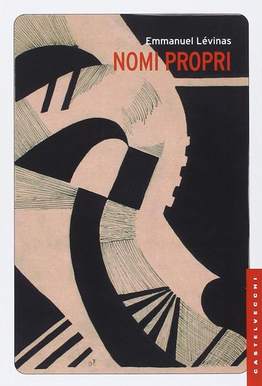 Nomi propri - Emmanuel Lévinas - copertina