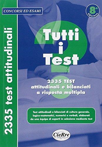 Tutti i test - copertina