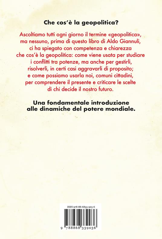 Geopolitica. Comprendere il nuovo ordine mondiale - Aldo Giannuli - 2