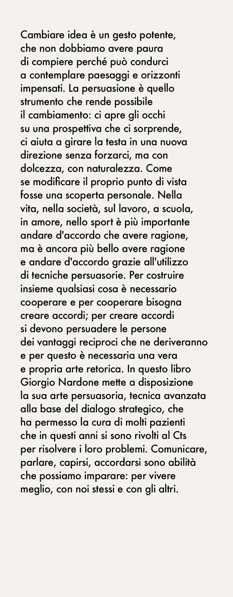 La nobile arte della persuasione. La magia delle parole e dei gesti - Giorgio Nardone - 2