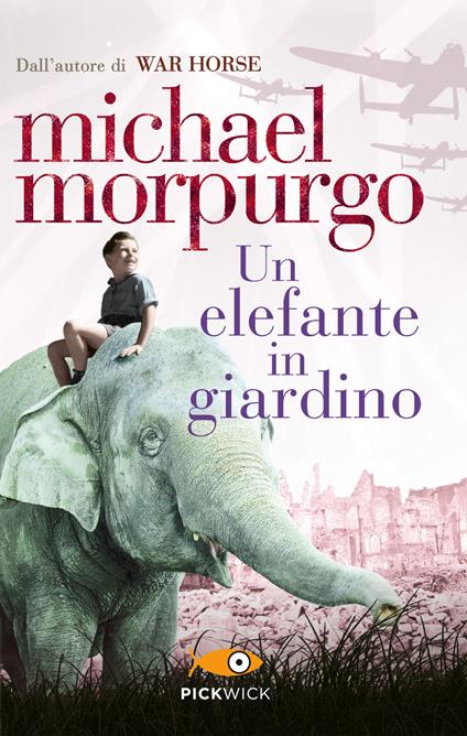 Un elefante in giardino - Michael Morpurgo - copertina