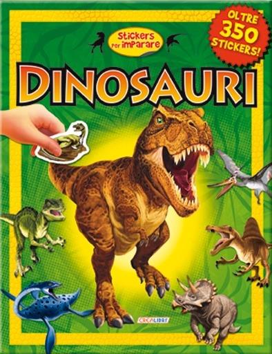 Dinosauri. Stickers per imparare. Ediz. illustrata - copertina