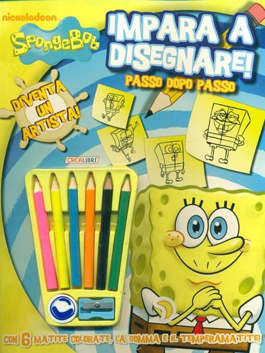 Impara a disegnare! SpongeBob. Con gadget - C. Malerba - Libro