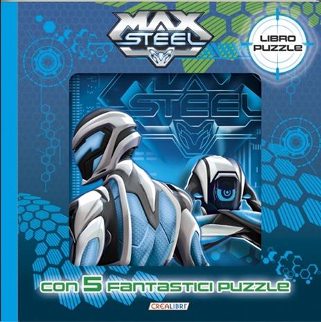 Max Steel. Libro puzzle - copertina